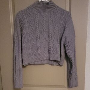 Crescent Charcoal Ribbed Knitwear
